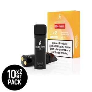 luvalovestickspineapplepeachpearpod10x2