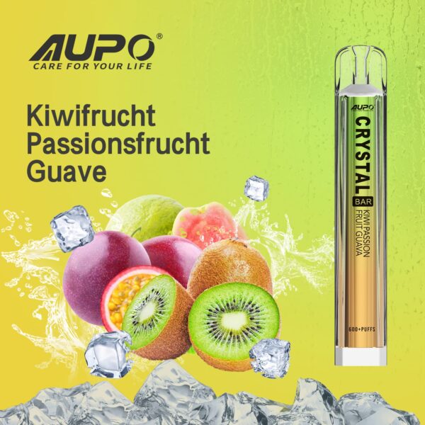 aupocrystalvapekiwipassionfruitguava10x